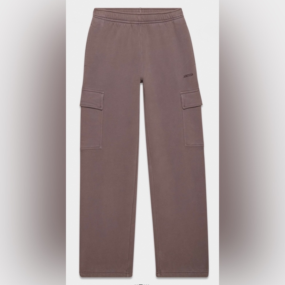 Aritzia Cozy Sweatfleece Cargo Sweatpants